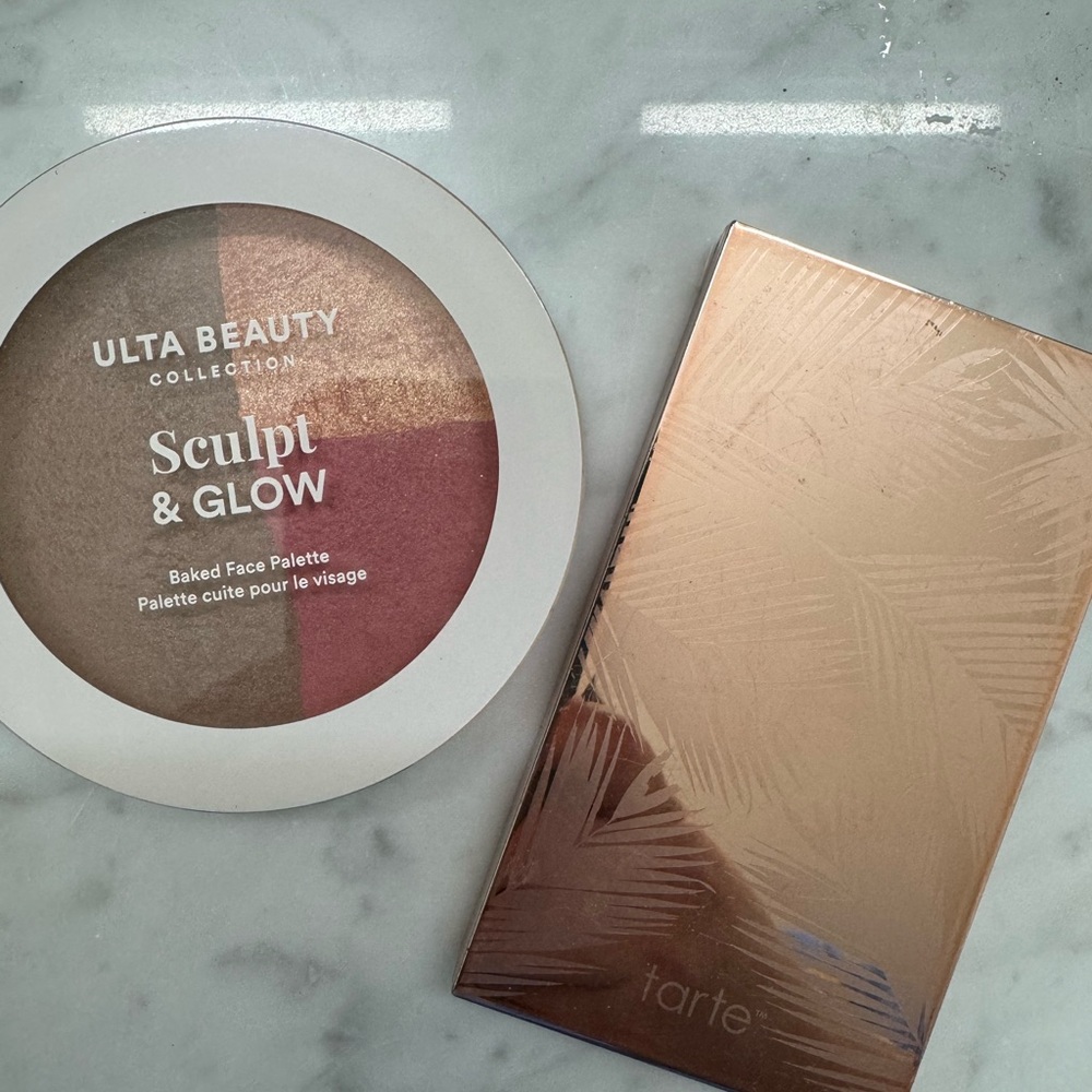 Tarte Clay Play To-Go Cheek Palette and Ulta Beauty Sculpt & Glow